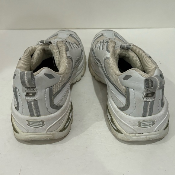 SKETCHERS Women’s Running Gym Shoes Sneakers - white, size 7.5 - Picture 4 of 5